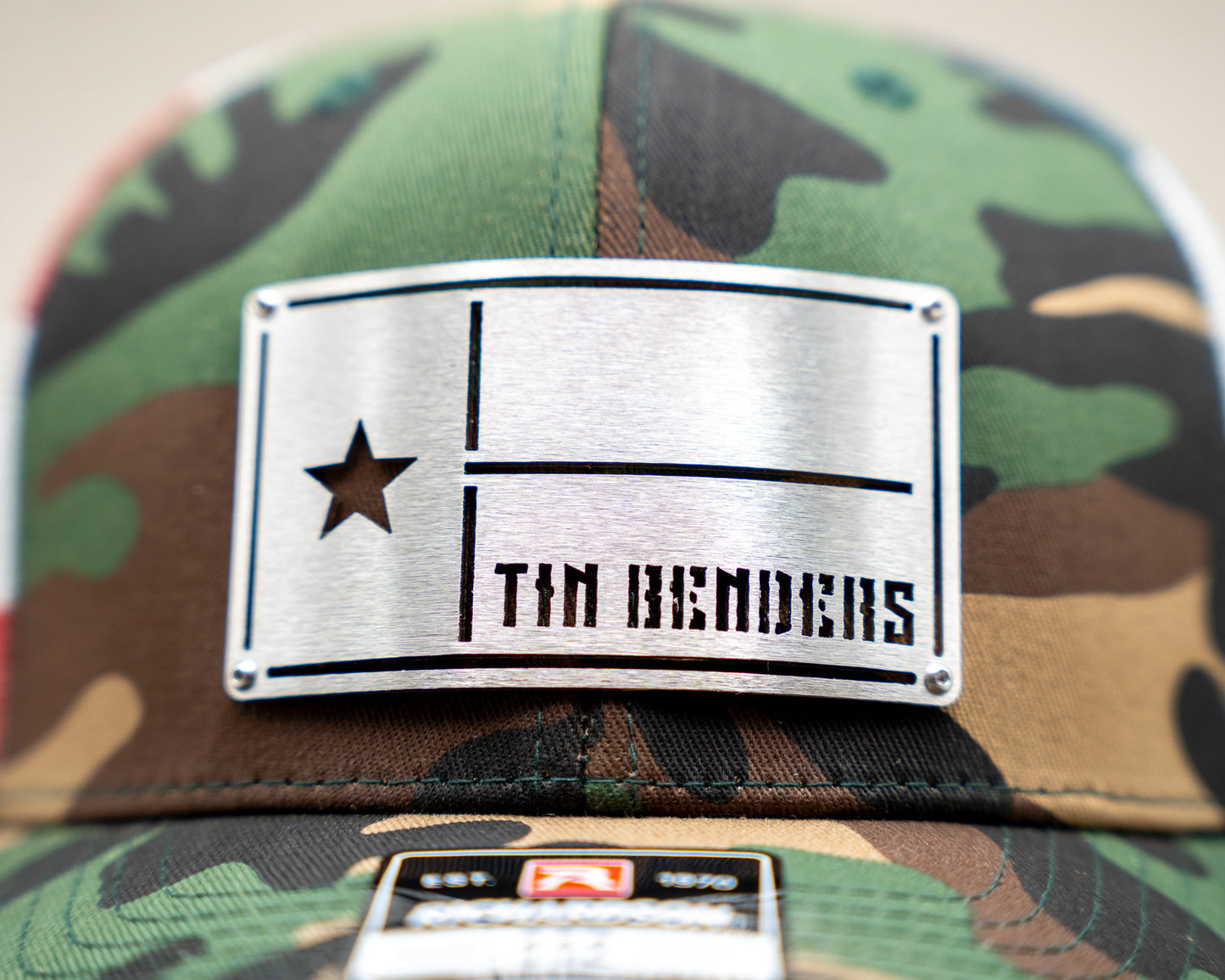 Metal-Plate: Patriot Camo