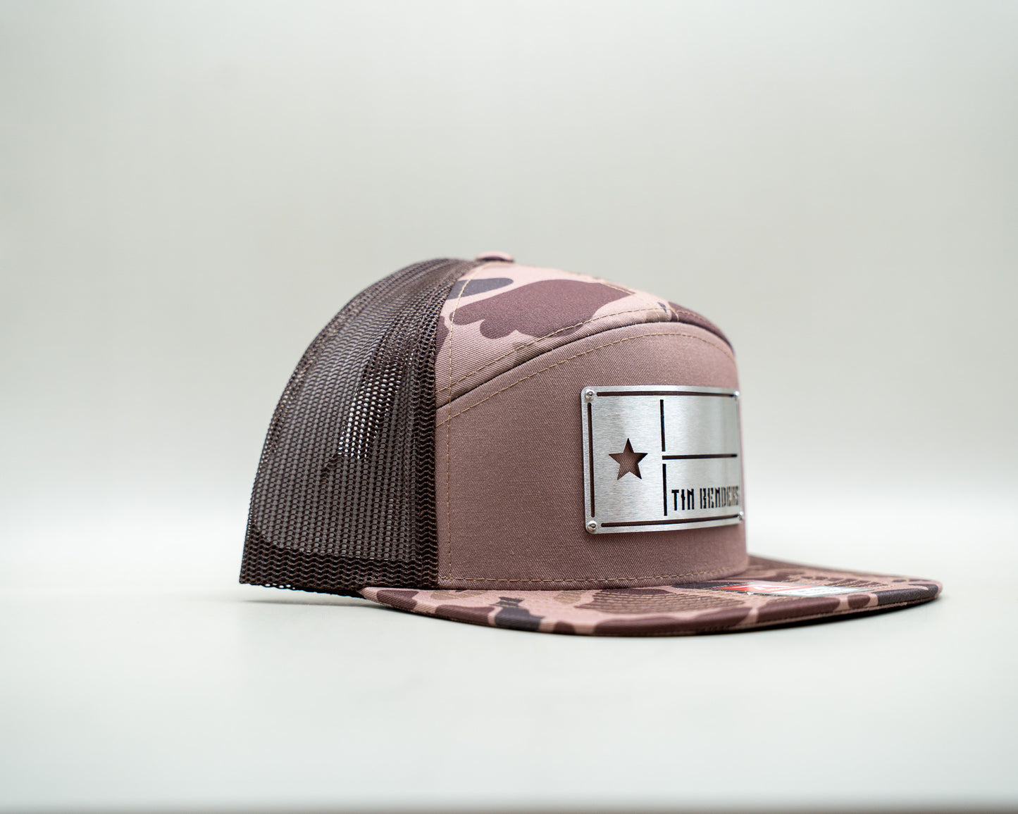 Metal-Plate: Heritage Brown Camo