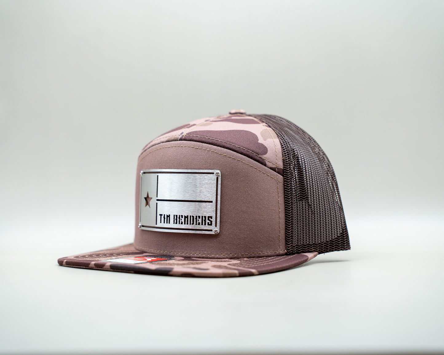 Metal-Plate: Heritage Brown Camo