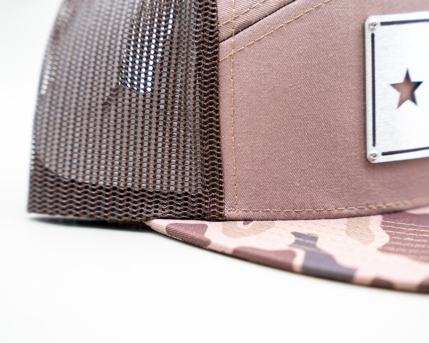 Metal-Plate: Heritage Brown Camo