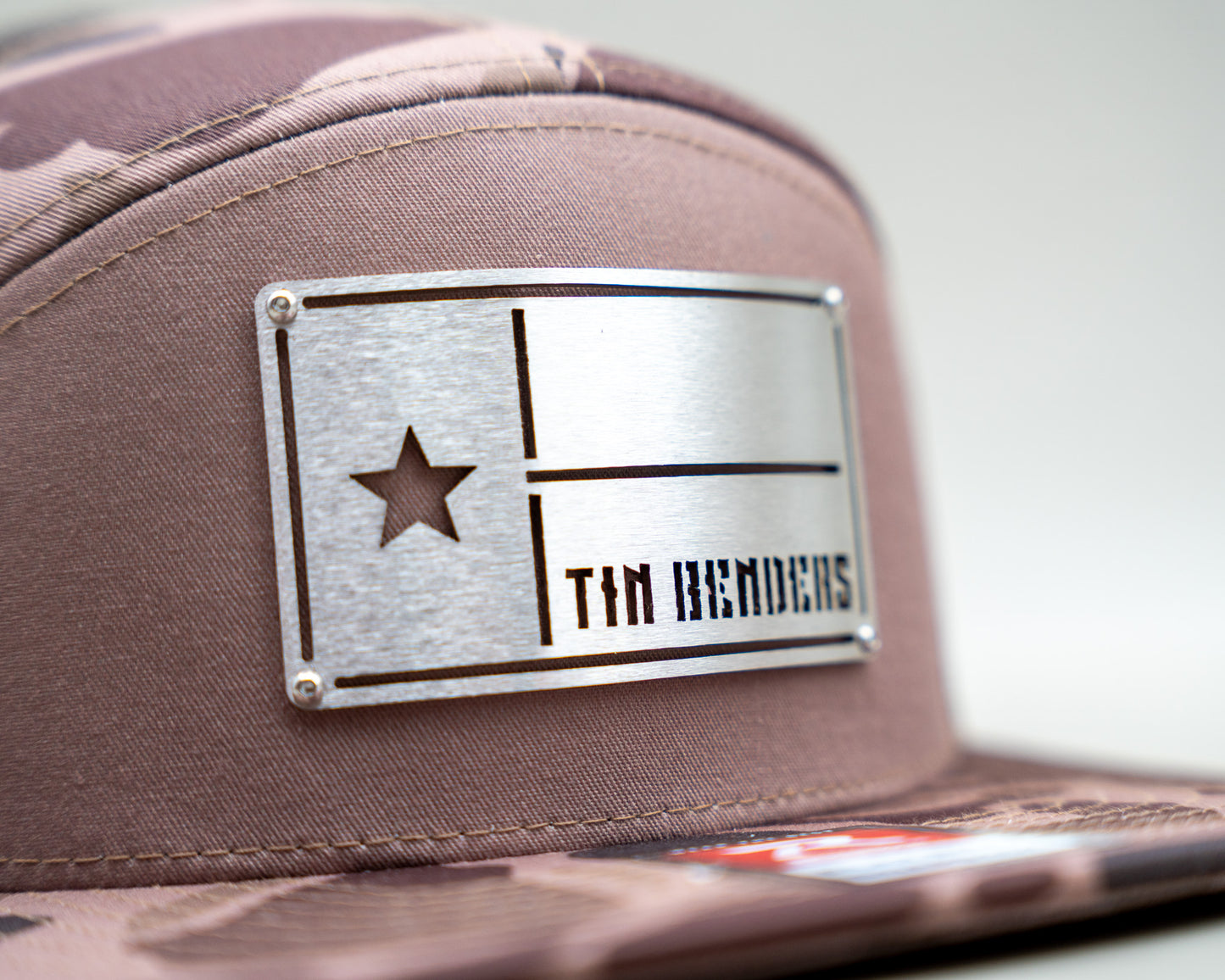 Metal-Plate: Heritage Brown Camo