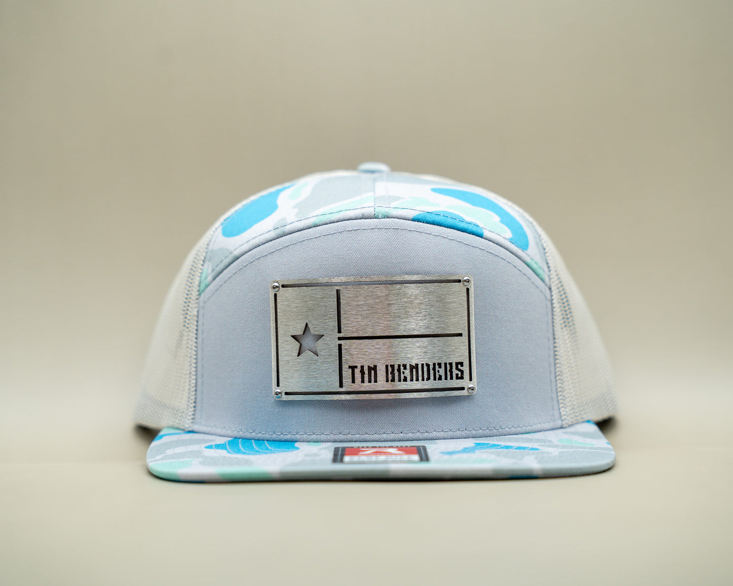 Metal-Plate: Coastal Camo