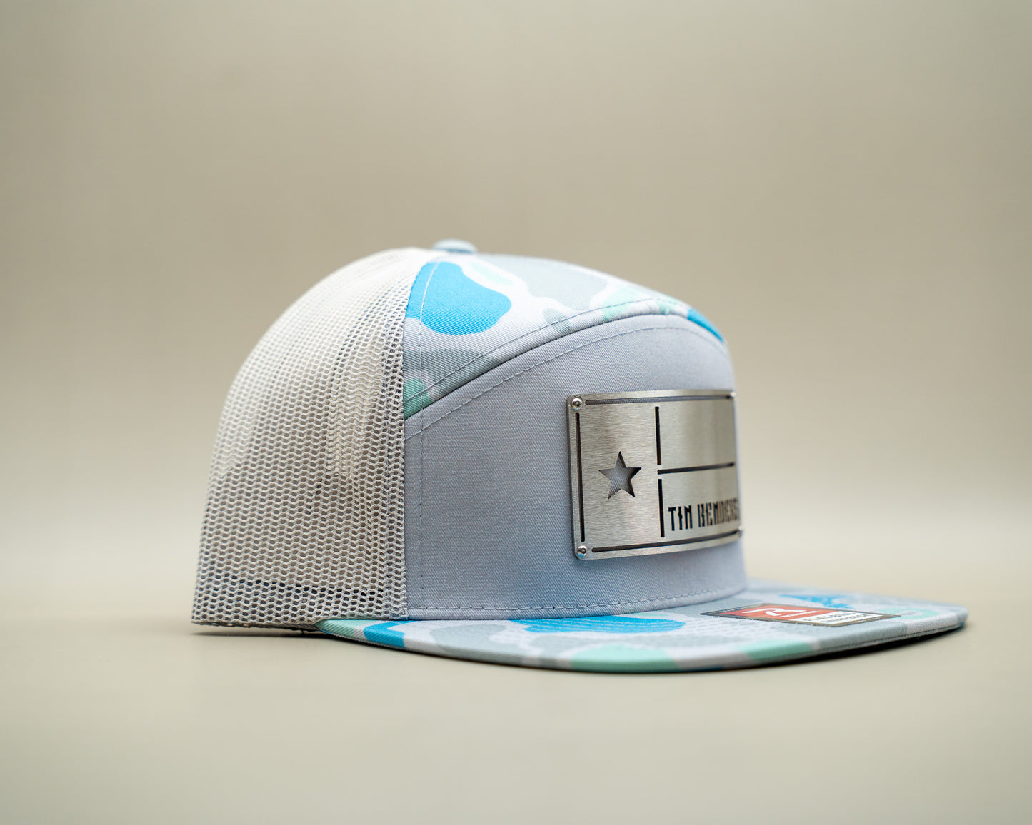 Metal-Plate: Coastal Camo