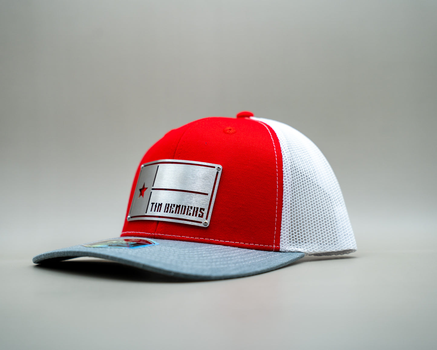 Metal-Plate: Lone Star Red